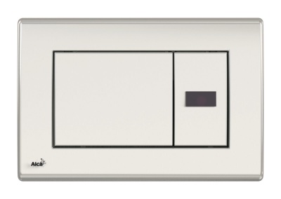 картинка Кнопка управления метал. для скрытых систем инсталляции Alcadrain